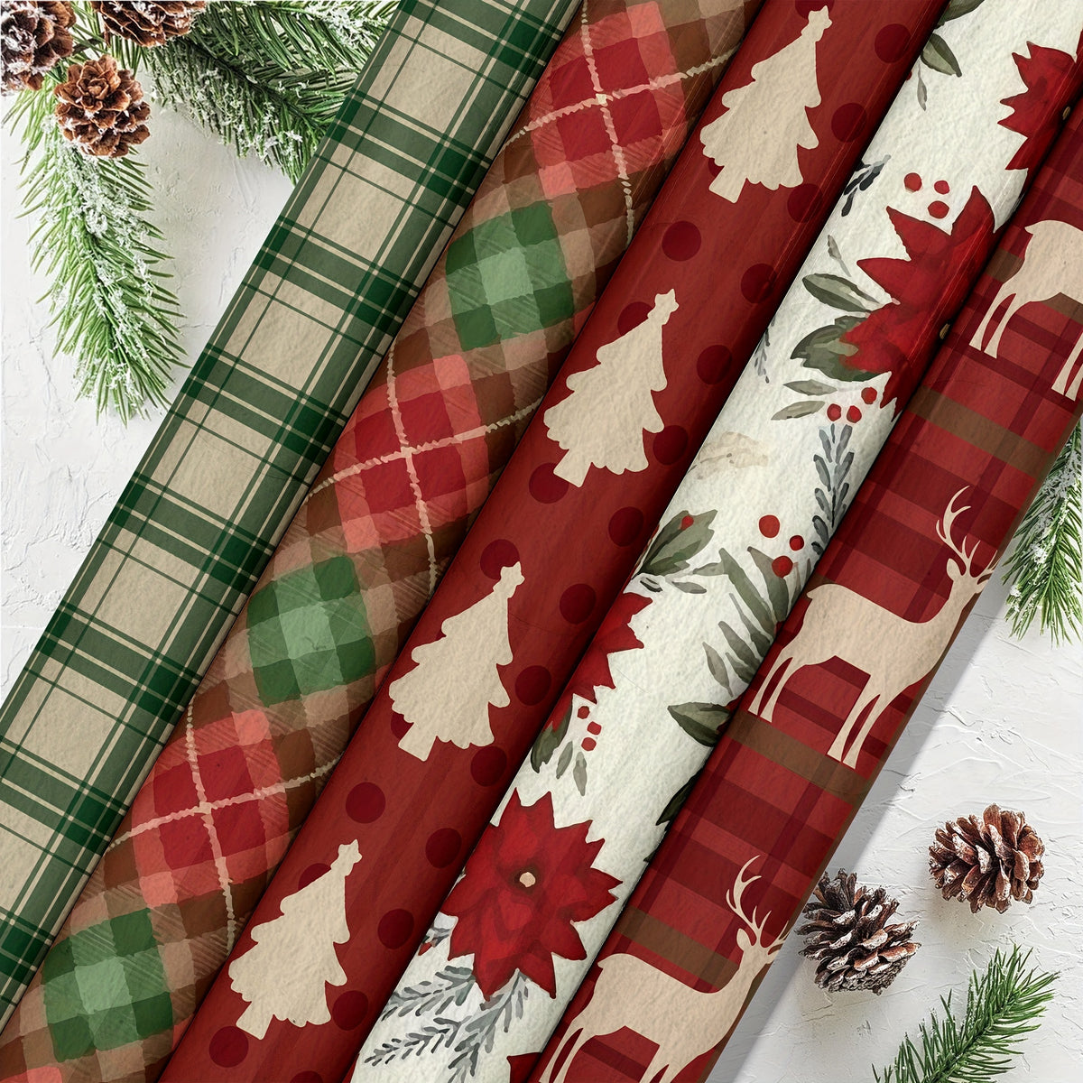 24sheets Christmas Pattern Paper 29 29 Merry Christmas Scrapbook Paper
