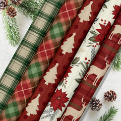 24sheets Christmas Pattern Paper 29 29 Merry Christmas Scrapbook Paper