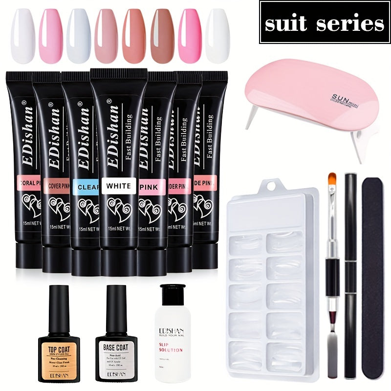 Nail Extension Gel Kit Quick Builder Gel Nail Forms