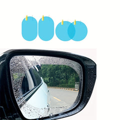 2 Pcs Car Rearview Mirror Rainproof Anti-Fog Protective Film