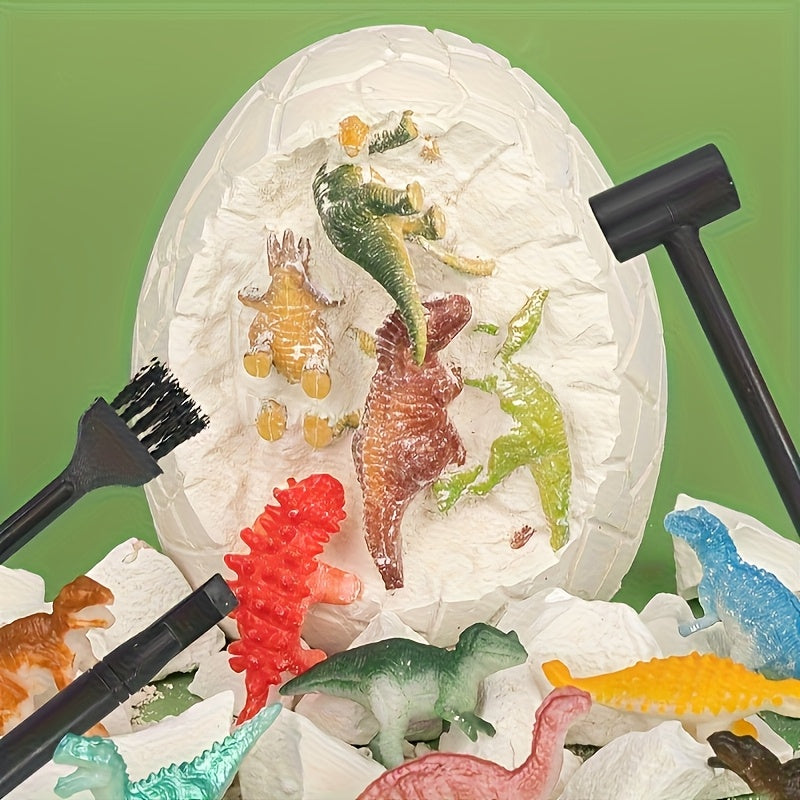 6pcs Dinosaur Egg Digging Toys Excavation Games