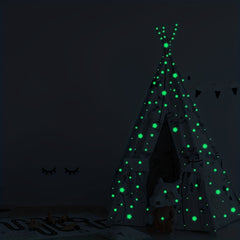 Luminous Pentagram Wall Stickers