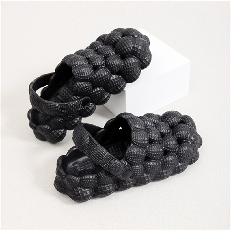 Men's Massage Bubble Clogs Non Slip Spa Slippers