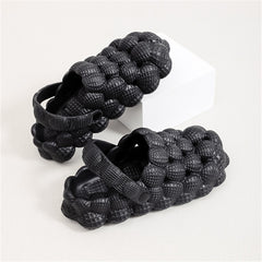 Men's Massage Bubble Clogs Non Slip Spa Slippers