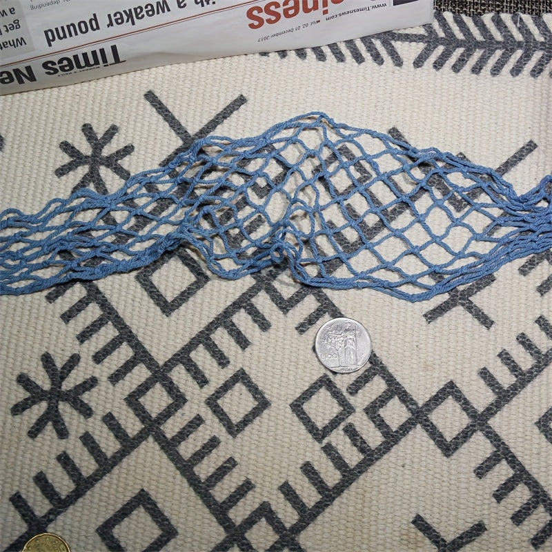 Mediterranean Decorative Fishing Net with Thick Rope for Wall Decoration