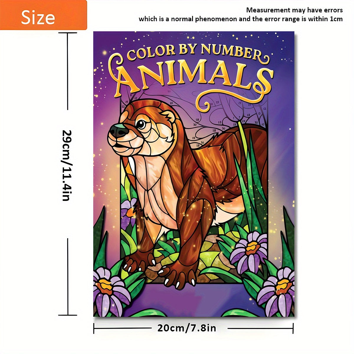 Animal Coloring Book Deluxe Edition with 22 Pages - Suitable for Adults