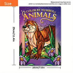 Animal Coloring Book Deluxe Edition with 22 Pages - Suitable for Adults