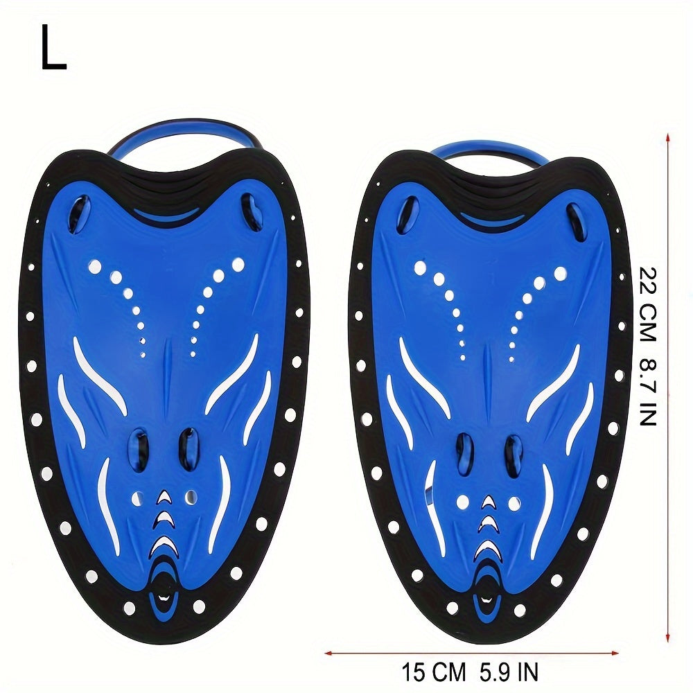 Adjustable Silicone Paddles Swimming Training Equipment