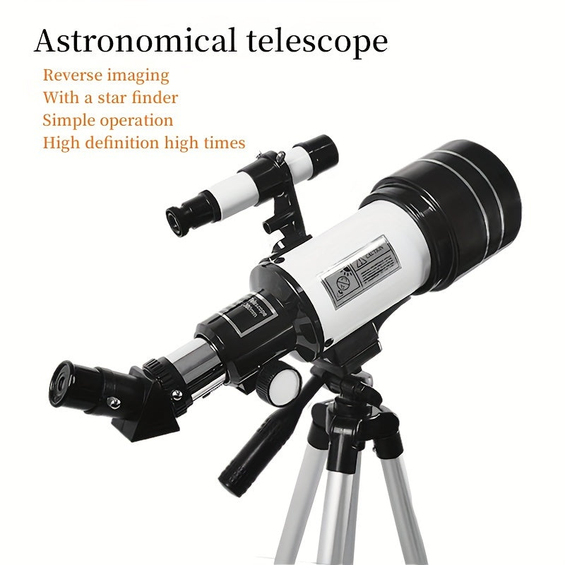 F30070M HD Astronomical Telescope Tripod Moon Observation Bird Watching Gift
