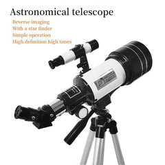 F30070M HD Astronomical Telescope Tripod Moon Observation Bird Watching Gift