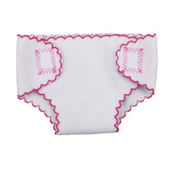 4pcs Doll Diapers & 2pcs Doll Bibs for 35-72cm Baby Dolls