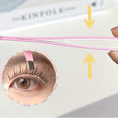 Slanted Flat Eyelash Curler Curved False Eyelash