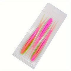 3pcs Large 16.99cm Ultra Soft Split Tail Fishing Biomimetic Baits