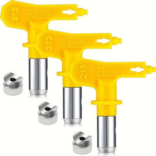 3pcs Reversible Sprayer Tips Nozzles for Airless Paint Spray Machine