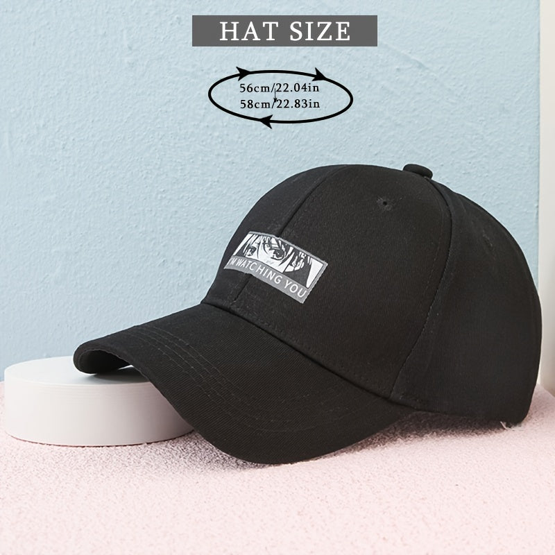 Cartoon Print Baseball Cap - Visor Sun Hat