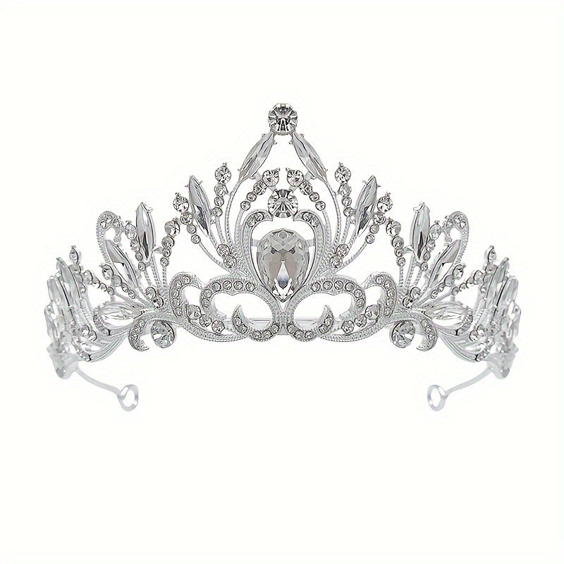Crystal Tiaras and Crowns for Women Bridal Wedding Headpiece