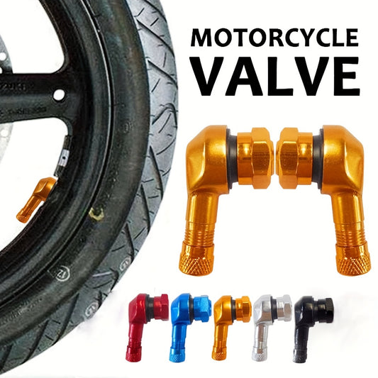 Aluminum Motorcycle Tyre Valve Extension with Adjustable Adaptor