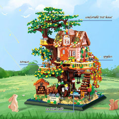 Tree House Building Blocks Set for Adults