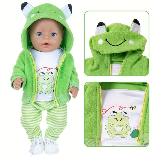 Green Doll Clothes for 17 inch Dolls