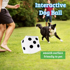 Giant Inflatable Dice 12in for Indoor Outdoor Games and Parties