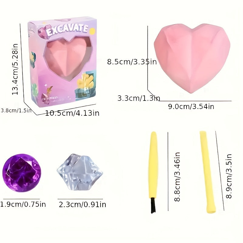 DIY Archaeological Gem Digging Kit