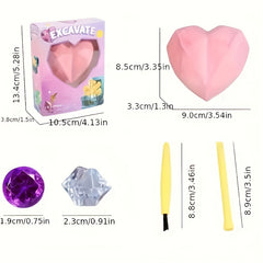 DIY Archaeological Gem Digging Kit
