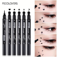 Double Head Liquid Eyeliner Pen Waterproof Eye Liner Pencil Makeup Tool