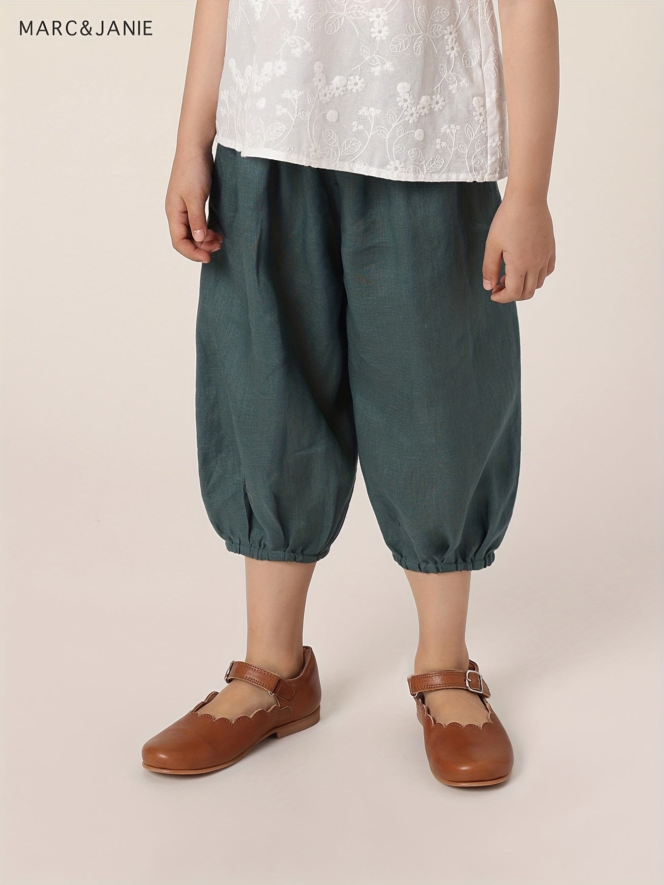Kids Baggy Linen Lantern Pants