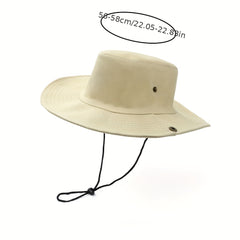 Unisex Sunshade Bucket Hat with Adjustable Sun Hat