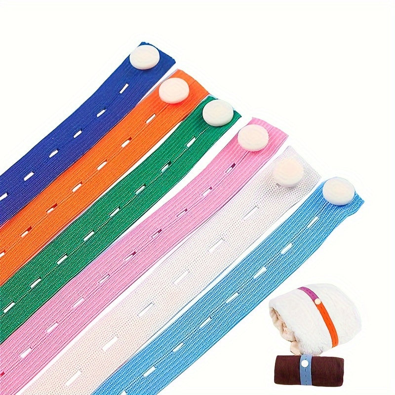 10pcs Lalla Roll Wardrobe Organizer Elastic Bundle Strap