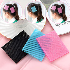 10pcs Hair Pad Hair Sticker Clip Bang Fixed Magic Paste Tape Fringe Bang Patch