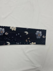 Plus Floral Print V-Neck Blouse
