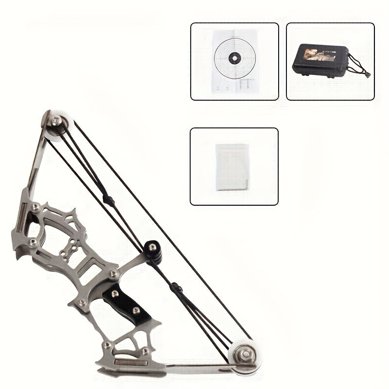 Mini Archery Bow Set Compound Bow Catapult Outdoor Fun Gift