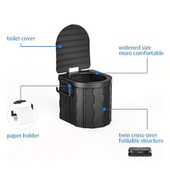 Portable Mini Toilet for Outdoor Camping & Travel