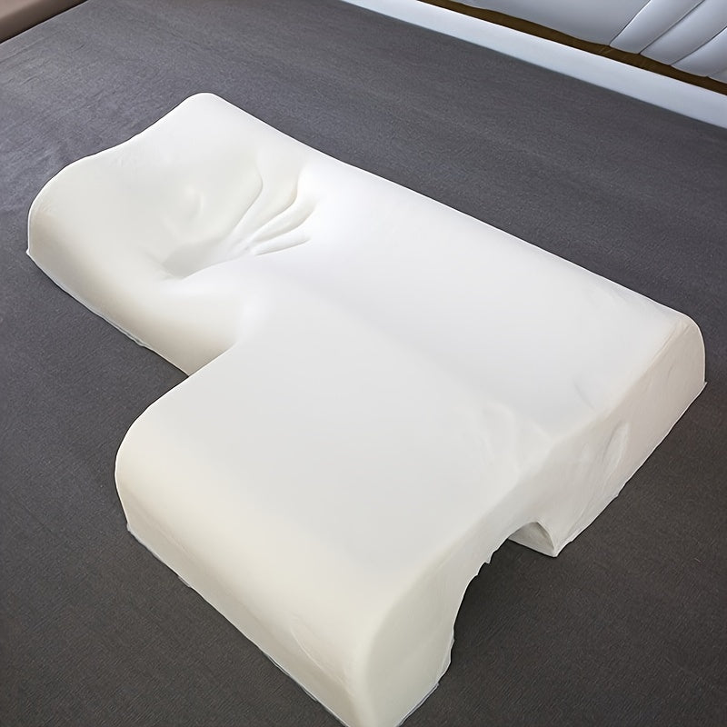 Couples Arched Cuddle Pillow Memory Foam Hand Rest Pillow for Sleeping