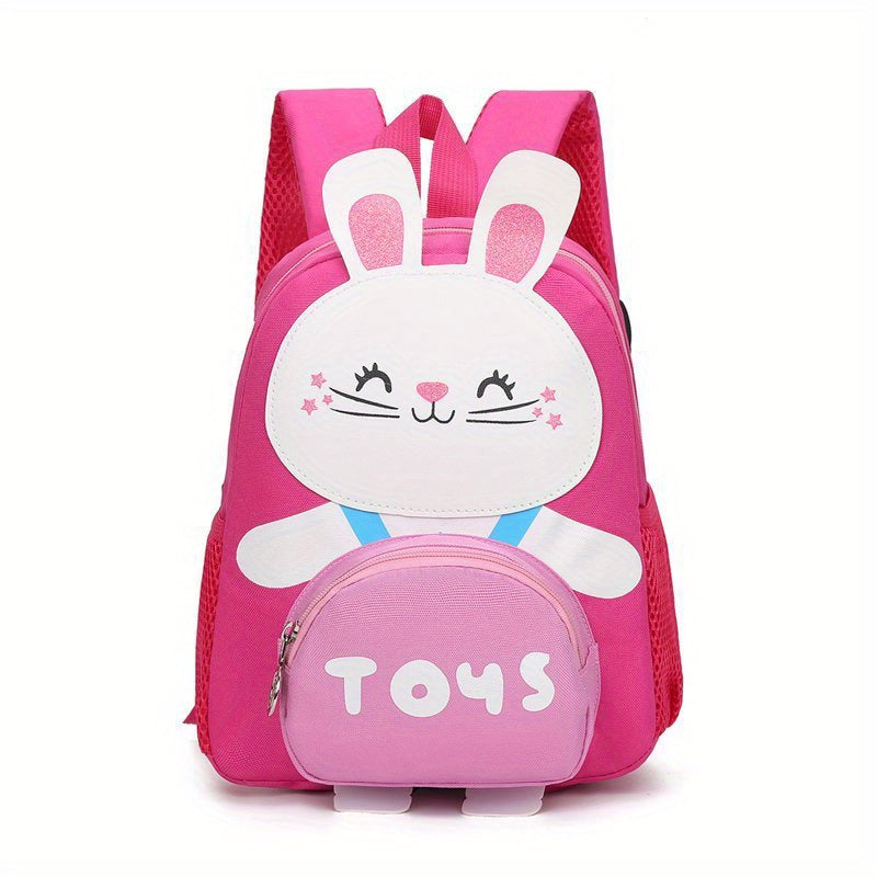 Kids Little Rabbit Backpack Large Capacity Kindergarten Schoolbag Waterproof