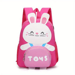 Kids Little Rabbit Backpack Large Capacity Kindergarten Schoolbag Waterproof