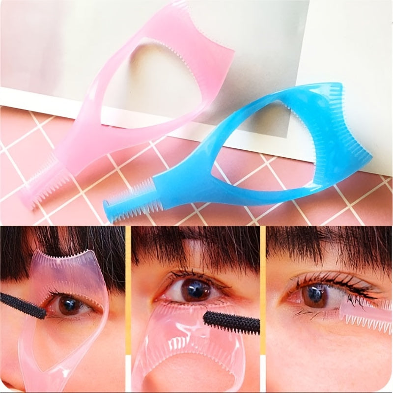 Eyelash Mascara Guard Applicator with Comb for Makeup