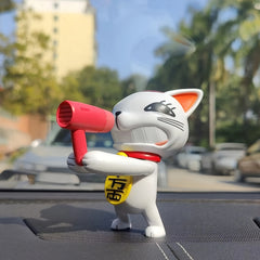 Quirky Lucky Cat Anime Figurines - Collectible Models