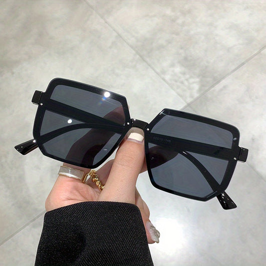 Oversized Square Sunglasses UV400