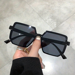 Oversized Square Sunglasses UV400