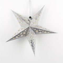 Laser Cut 3D Star Pendant Decoration Pack for Festive Celebrations