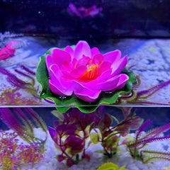 1pc Foam Lotus Flowers for Pond, Pool, Aquarium Decor