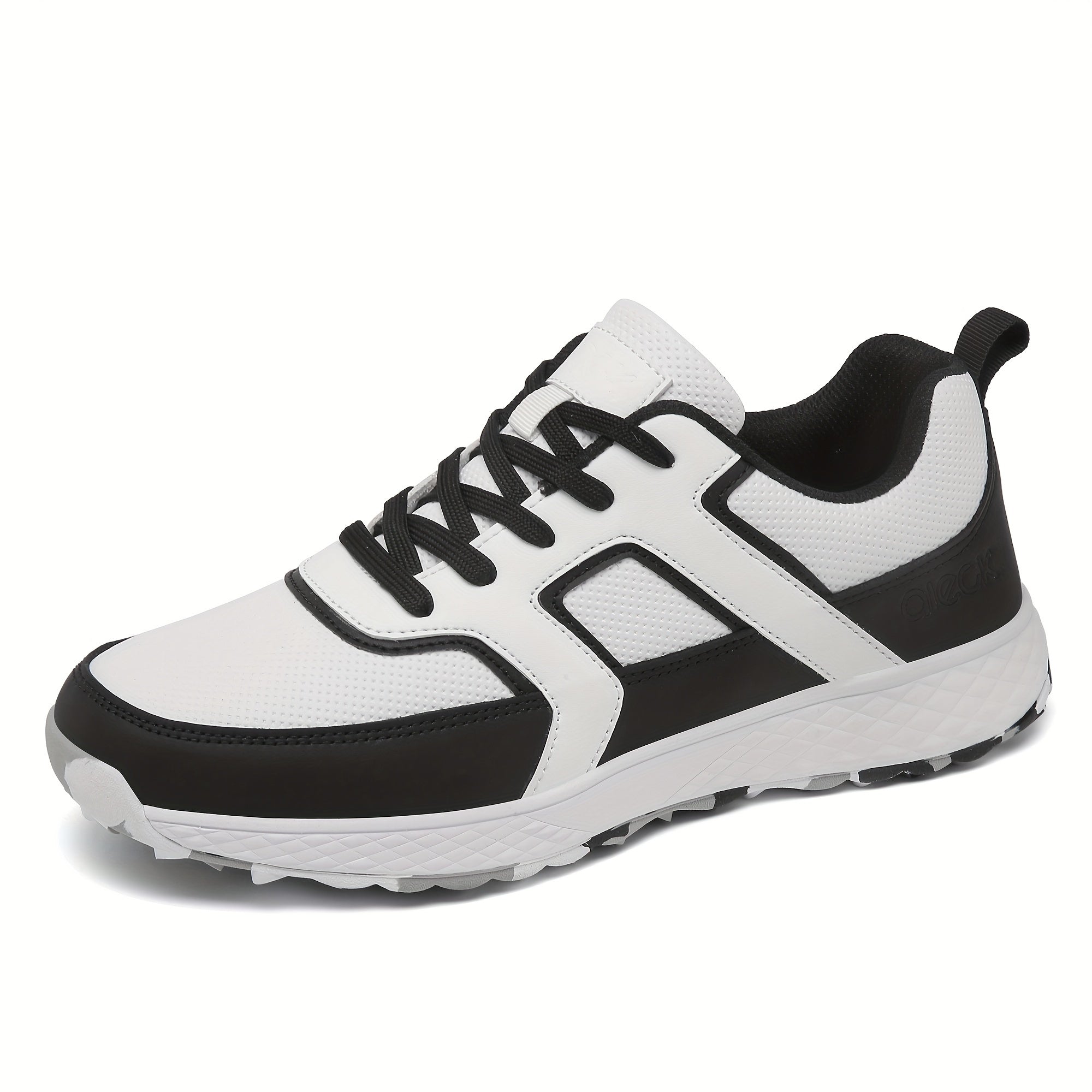 Men's Pro Golf Shoes w/ Spikes Non Slip Lace Up Sneakers
