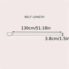 Men's Quick Drying Nylon Belt Elastic Canvas Belt