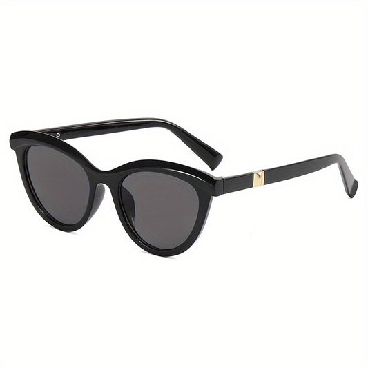 Vintage Cat Eye Sunglasses Big Frame Leopard Sunshade Eyeglasses