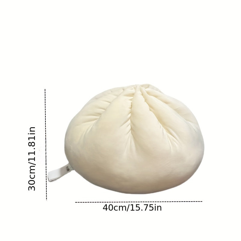 Bun Throw Pillow Decompression Plush Toy for Bedroom Sofa Decor