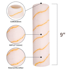 6pcs 22 Microfiber Roller Cover Paint Roller Covers