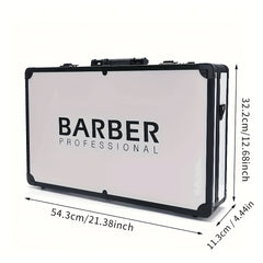 Hairdressing Tool Storage Box Aluminum Carrying Case Makeup Organizer