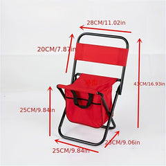 Portable Camping Chair with Storage Bag